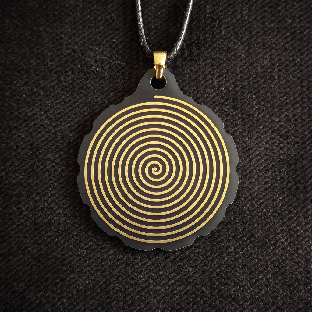 432 Hz Urfrequenz Anhänger – Vorderseite